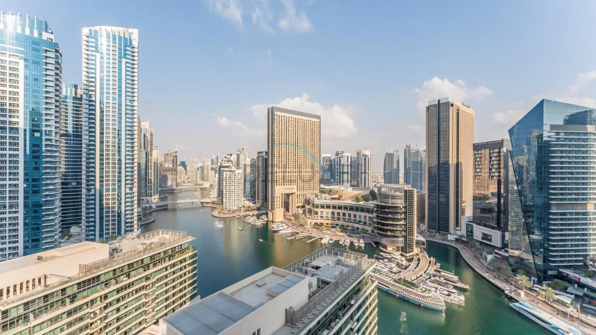 Apartment Partial Sea And City View 2Br With Balcony Near Dubai Marina Mall, Marina Quay West, Dubai Marina By Deluxe Holiday Homes