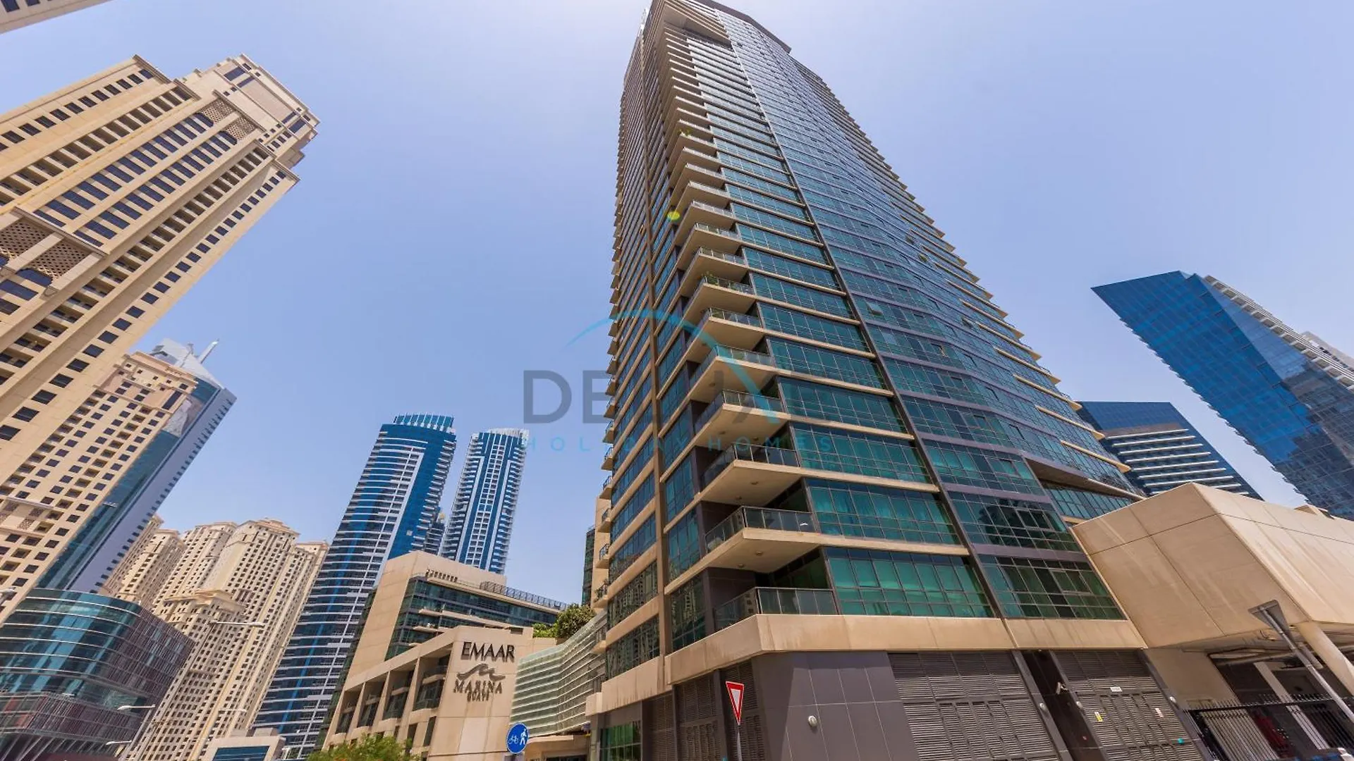 Apartment Partial Sea And City View 2Br With Balcony Near Dubai Marina Mall, Marina Quay West, Dubai Marina By Deluxe Holiday Homes