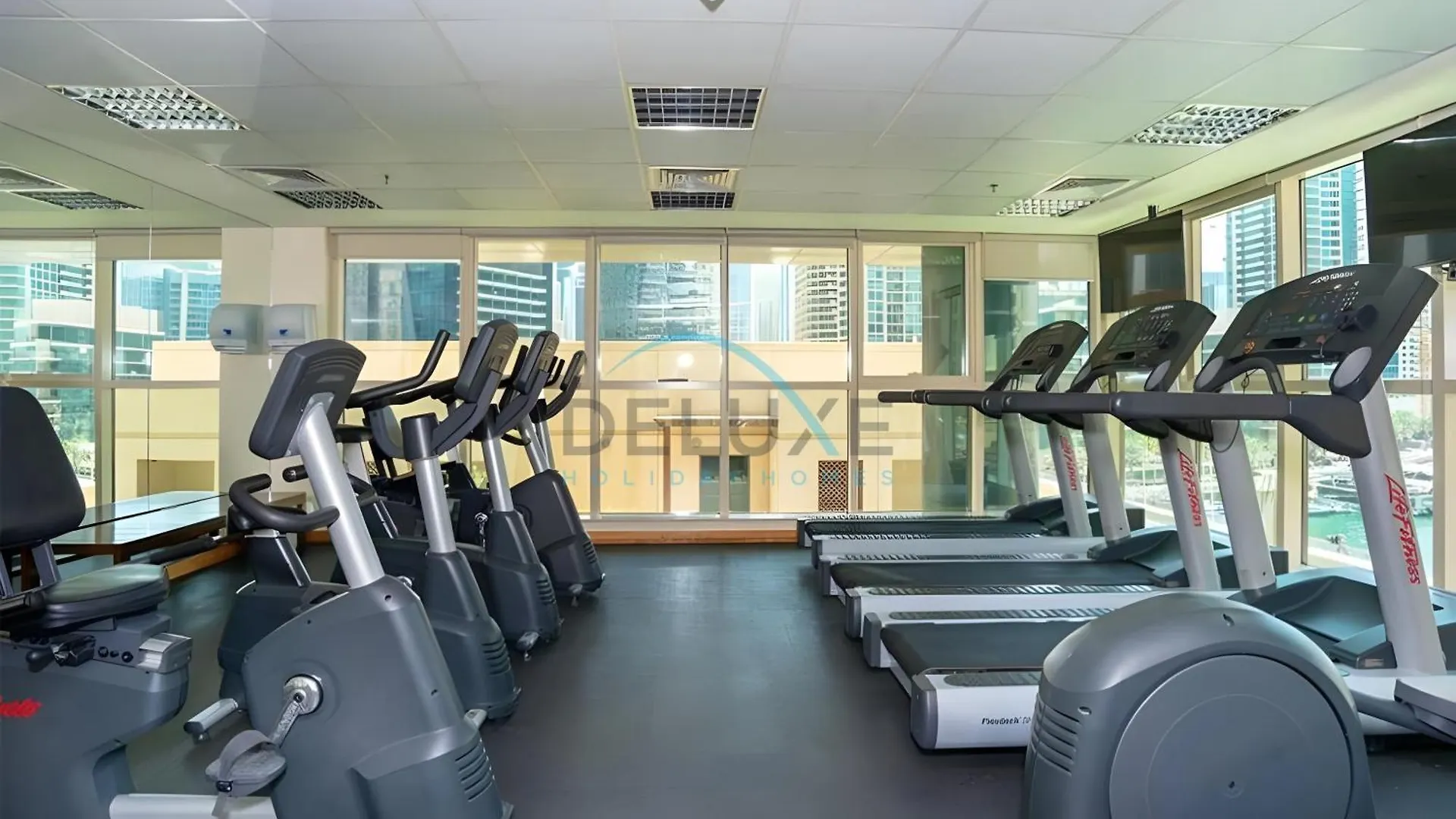 Partial Sea And City View 2Br With Balcony Near Dubai Marina Mall, Marina Quay West, Dubai Marina By Deluxe Holiday Homes Zjednoczone Emiraty Arabskie